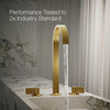 Components® Bathroom sink faucet spout with Ribbon design, 1.2 gpm