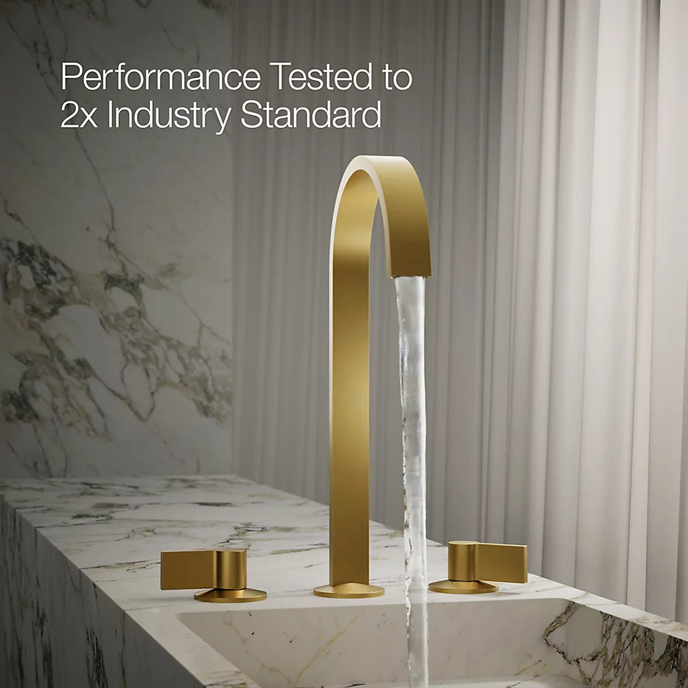 Components® Bathroom sink faucet spout with Ribbon design, 1.2 gpm