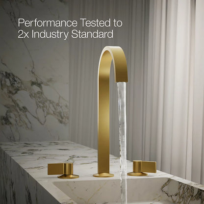 Components® Bathroom sink faucet spout with Ribbon design, 1.2 gpm
