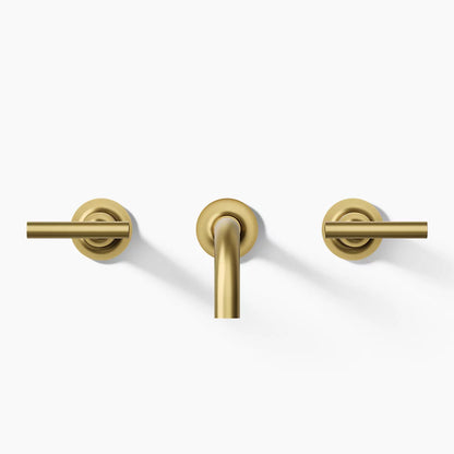 Purist® Wall-mount bathroom sink faucet trim with Lever handles, 1.2 gpm