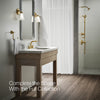 Elate® Widespread bathroom sink faucet, 1.0 gpm