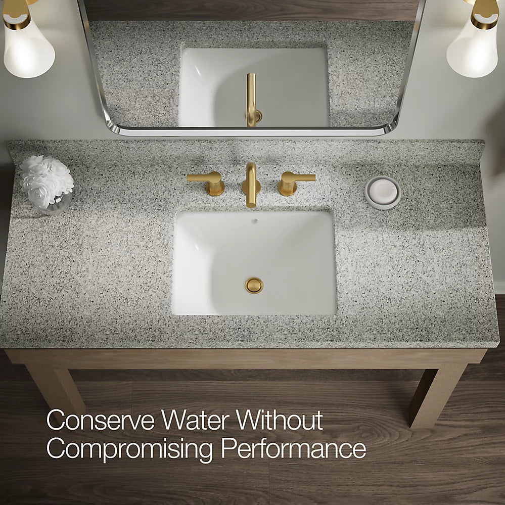 Elate® Widespread bathroom sink faucet, 1.0 gpm