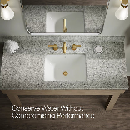 Elate® Widespread bathroom sink faucet, 1.0 gpm