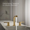 Elate® Widespread bathroom sink faucet, 1.0 gpm