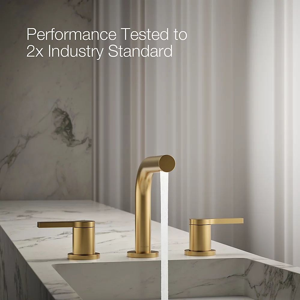Elate® Widespread bathroom sink faucet, 1.0 gpm