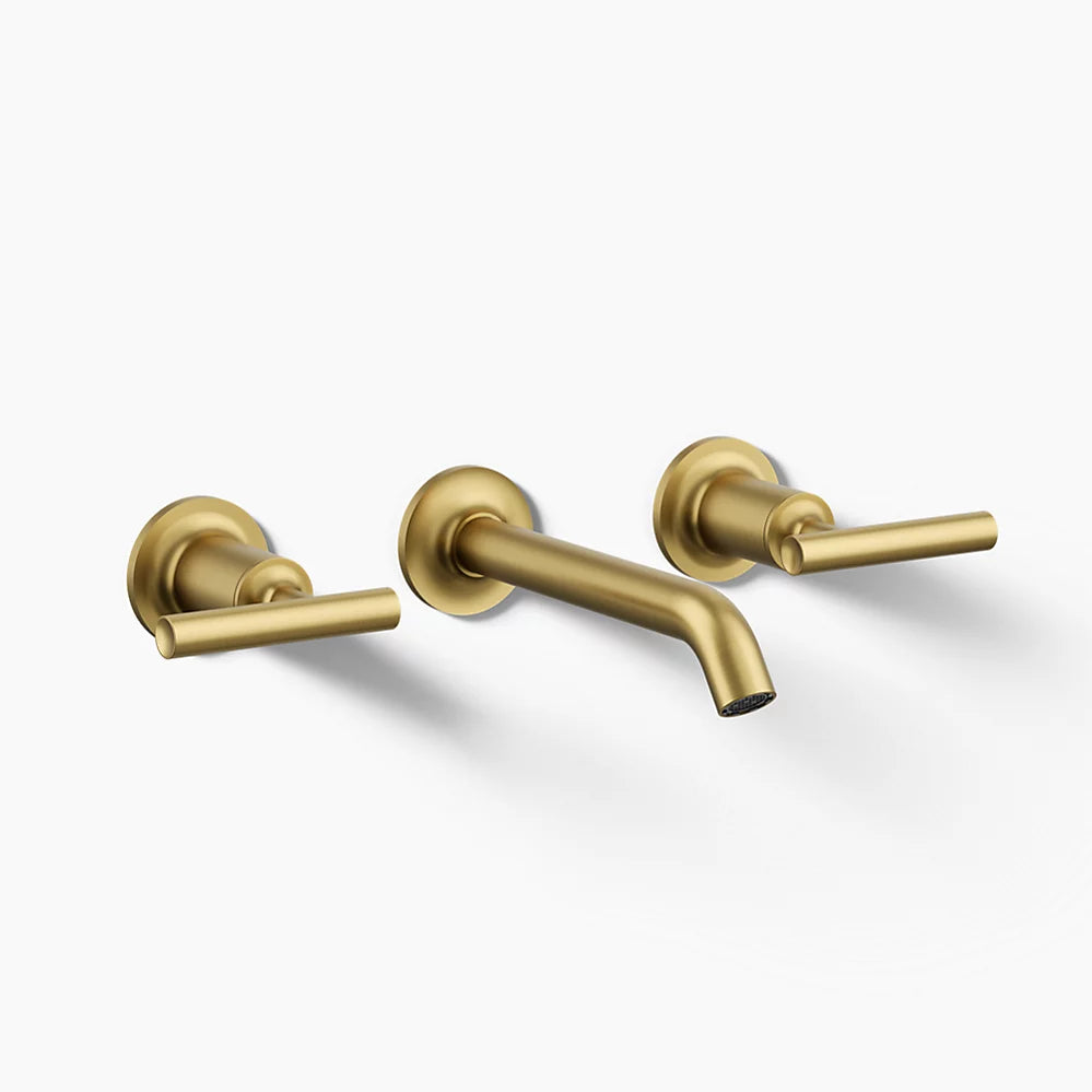 Purist® Wall-mount bathroom sink faucet trim with Lever handles, 1.2 gpm