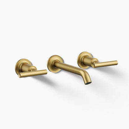 Purist® Wall-mount bathroom sink faucet trim with Lever handles, 1.2 gpm