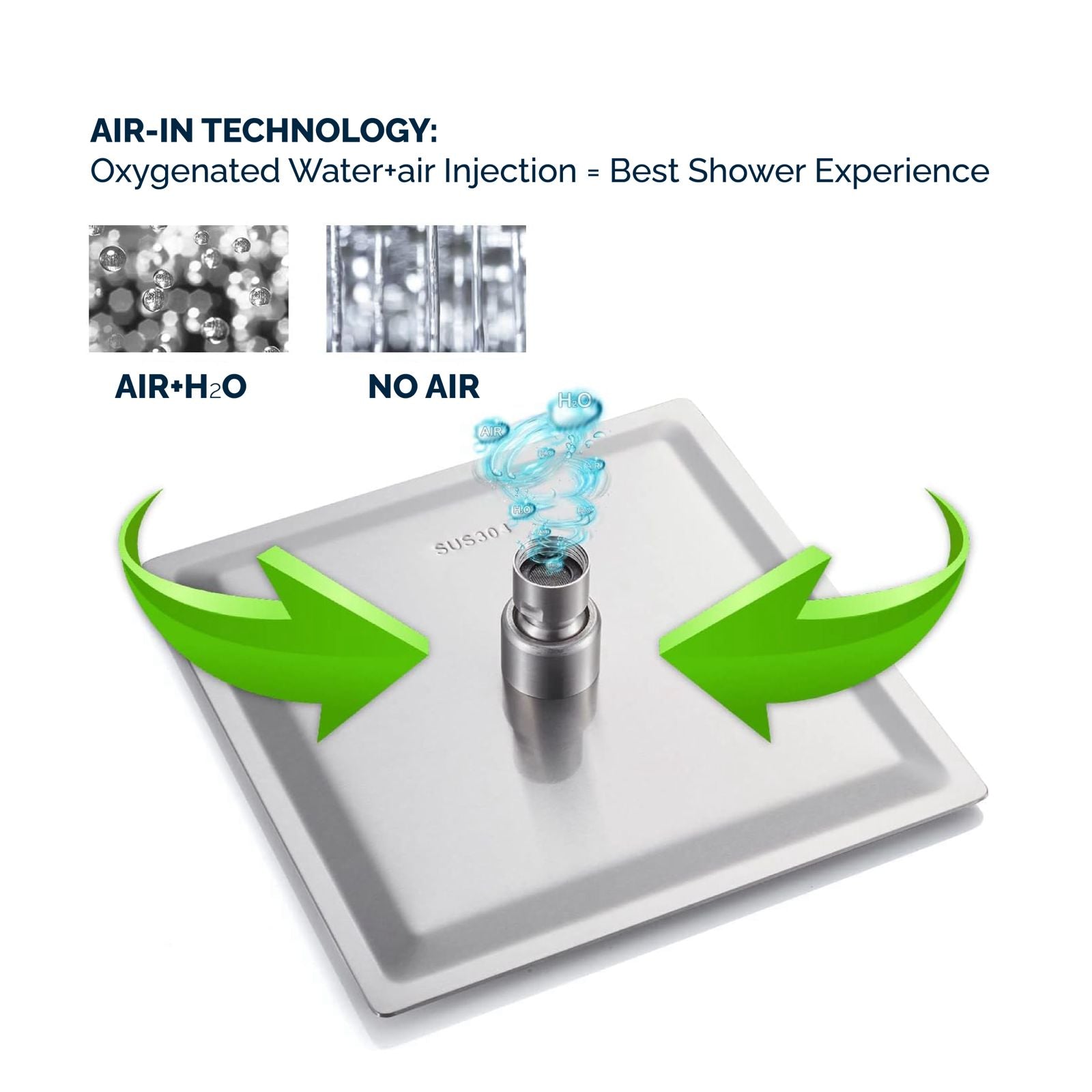 Melnick Pressure - Balanced Tub & Shower Set by VISENTIN - Golzar Home