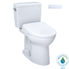 Toto Drake Washlet+ Two-Piece Toilet Elongated - 1.6 Gpf With Washlet