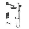Mond 3-Way Th Shower Kit- Crescent Handle - Golzar Home
