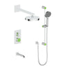 Mond 3-Way Th Shower Kit- Crescent Handle - Golzar Home