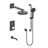 Mond 3-Way Th Shower Kit- Crescent Handle - Golzar Home
