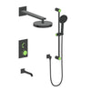 Mond 3-Way Th Shower Kit- Crescent Handle - Golzar Home