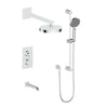 Mond 3-Way Th Shower Kit- Crescent Handle - Golzar Home