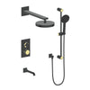 Mond 3-Way Th Shower Kit- Crescent Handle - Golzar Home