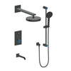 Mond 3-Way Th Shower Kit- Crescent Handle - Golzar Home