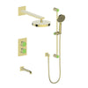Mond 3-Way Th Shower Kit-Moon Handle - Golzar Home