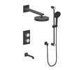 Mond 3-Way Th Shower Kit-Moon Handle - Golzar Home