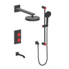 Mond 3-Way Th Shower Kit-Moon Handle - Golzar Home