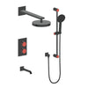 Mond 3-Way Th Shower Kit-Moon Handle - Golzar Home
