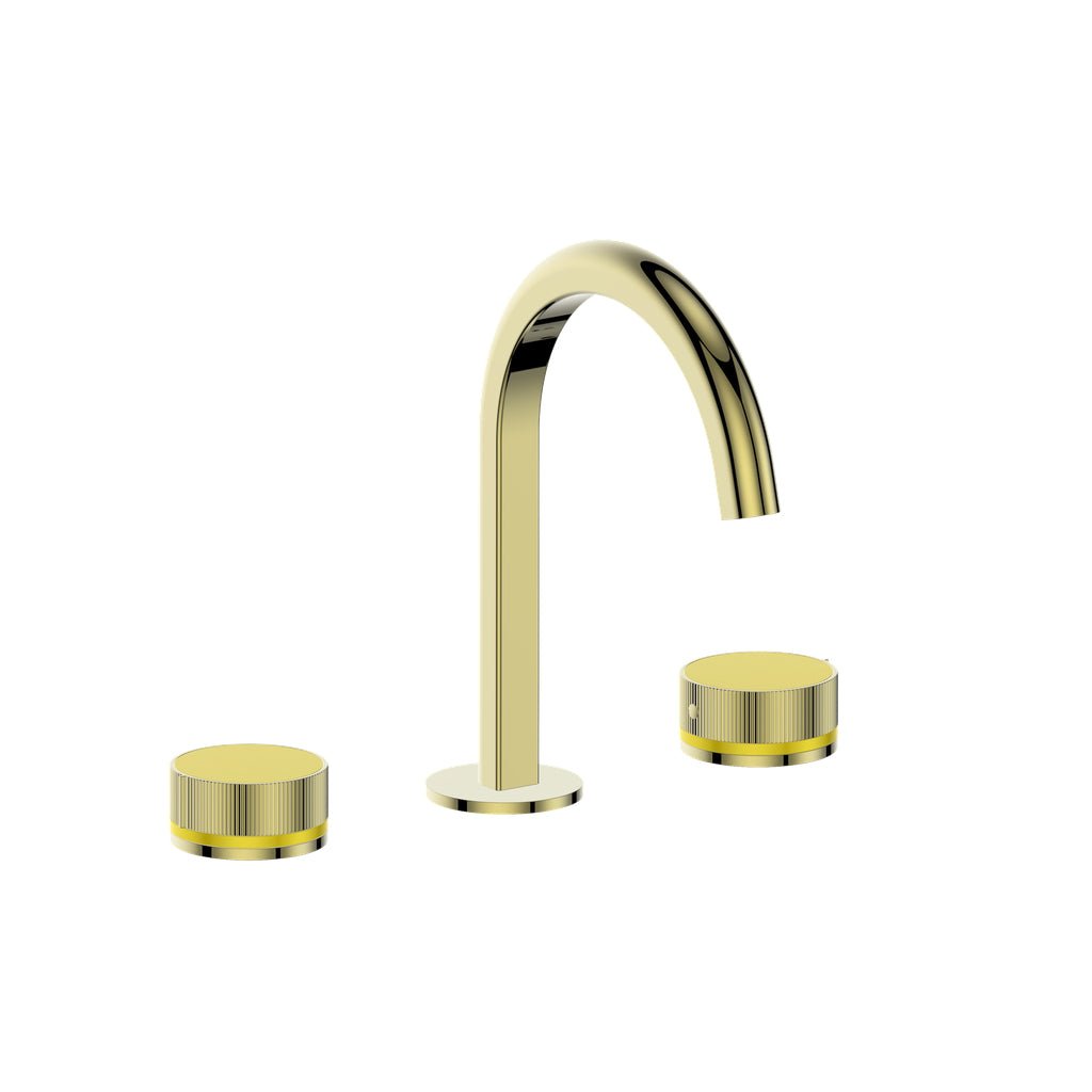 MOND 8 - inch WIDESPREAD LAVATORY FAUCET WITH POP - UP DRAIN - BF.MX.1311 - M1 - Golzar Home