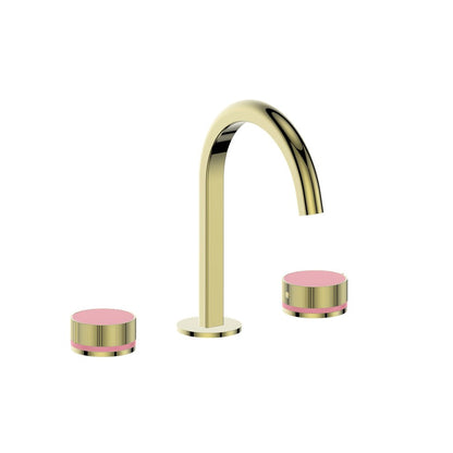 MOND 8 - inch WIDESPREAD LAVATORY FAUCET WITH POP - UP DRAIN - BF.MX.1311 - M1 - Golzar Home