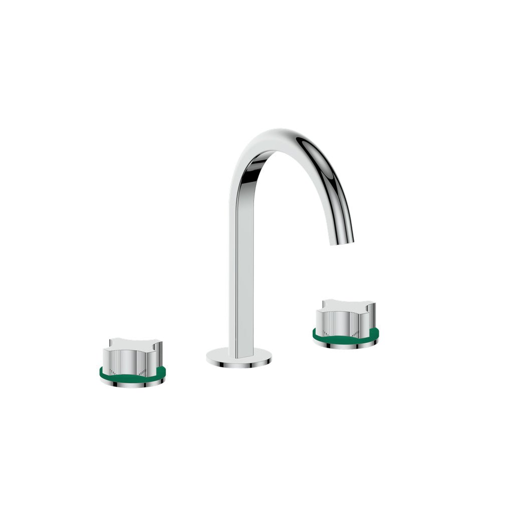 MOND 8 - inch WIDESPREAD LAVATORY FAUCET WITH POP - UP DRAIN - BF.MX.1311 - M2 - Golzar Home