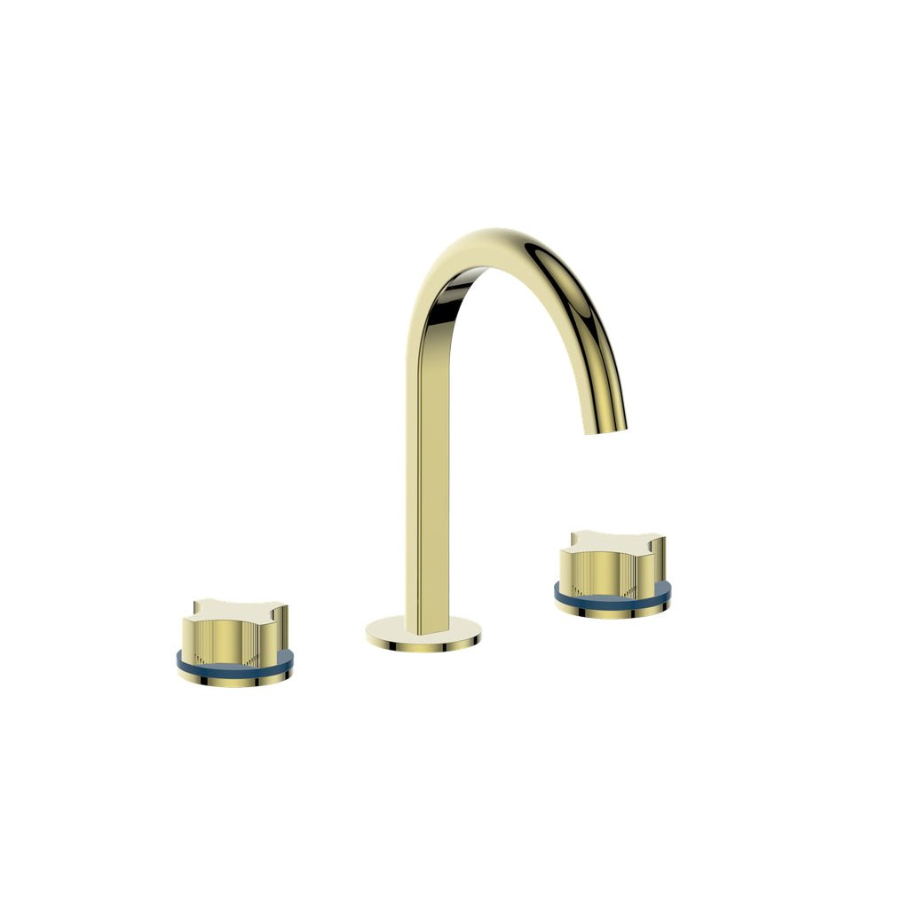 MOND 8 - inch WIDESPREAD LAVATORY FAUCET WITH POP - UP DRAIN - BF.MX.1311 - M2 - Golzar Home