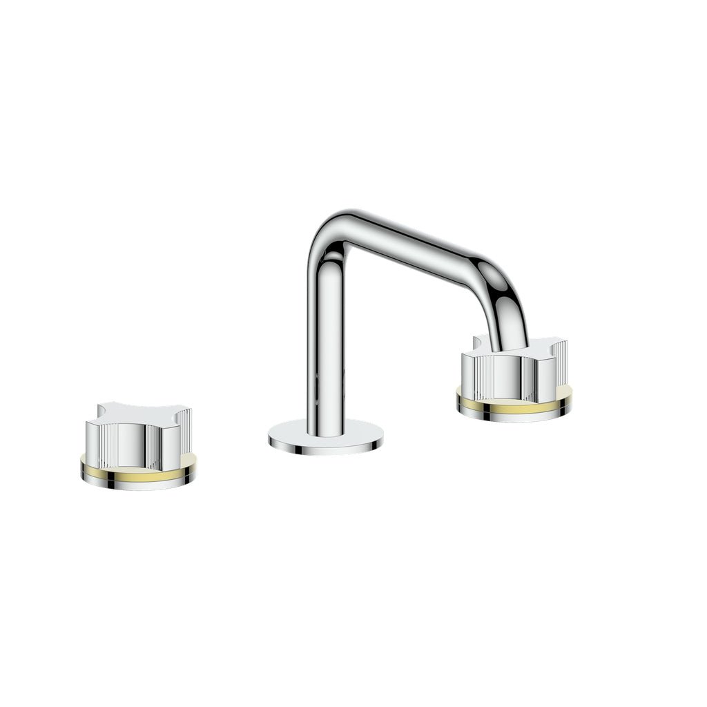 MOND 8 - inch WIDESPREAD LAVATORY FAUCET WITH POP - UP DRAIN M2.1321 - Golzar Home