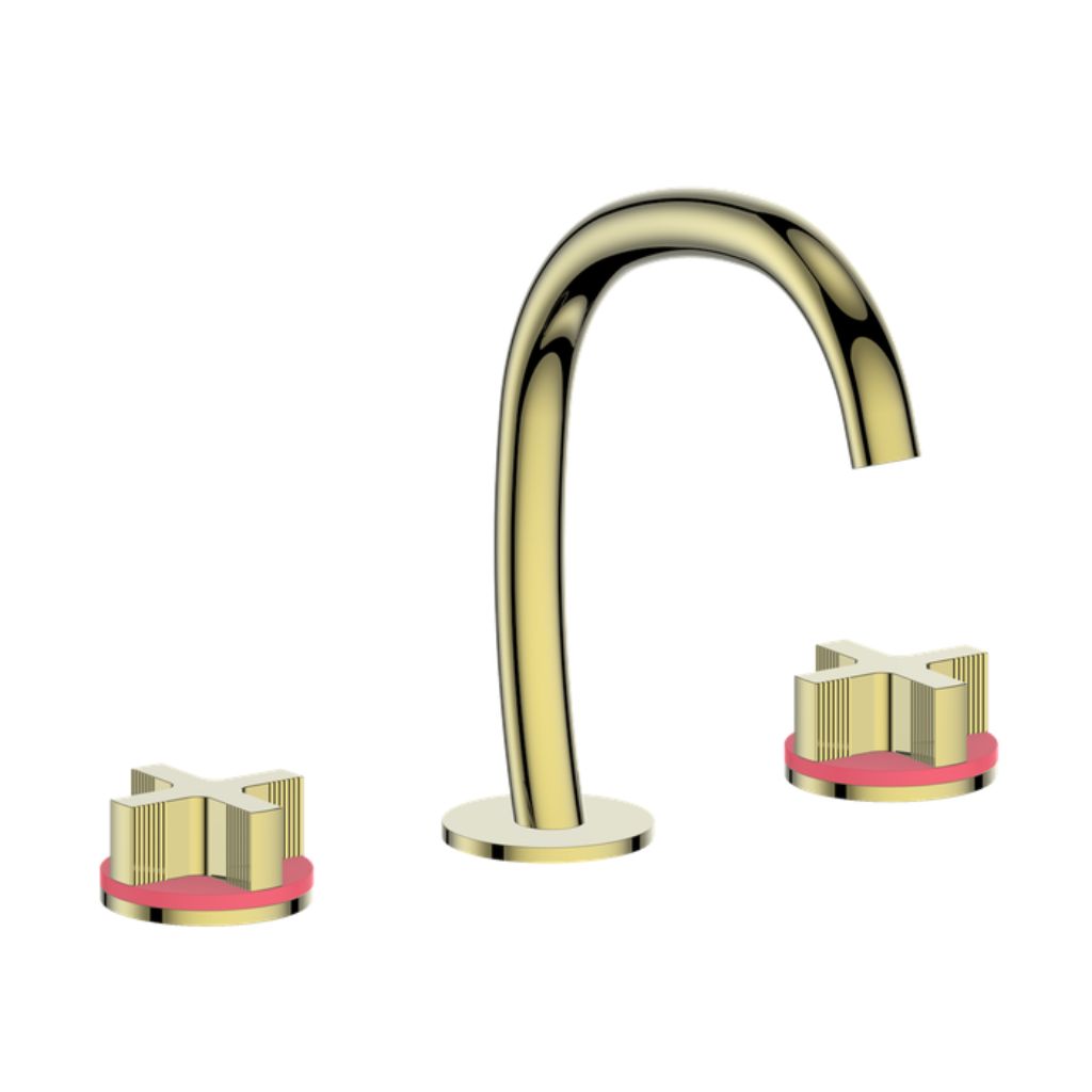 MOND 8 - inch WIDESPREAD LAVATORY FAUCET WITH POP - UP DRAIN M3.1331 - Golzar Home