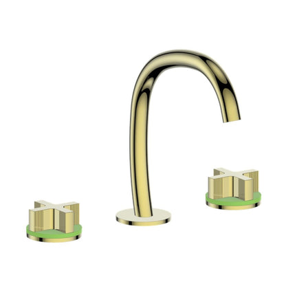 MOND 8 - inch WIDESPREAD LAVATORY FAUCET WITH POP - UP DRAIN M3.1331 - Golzar Home