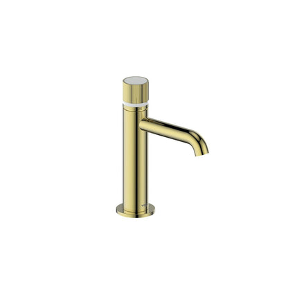 MOND SINGLE HOLE LAVATORY FAUCET WITH POP - UP DRAIN - BF.MD.1001.BG - Golzar Home