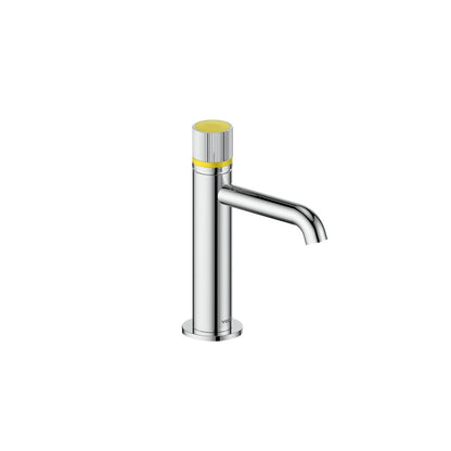 MOND SINGLE HOLE LAVATORY FAUCET WITH POP - UP DRAIN - BF.MD.1001.CC - Golzar Home