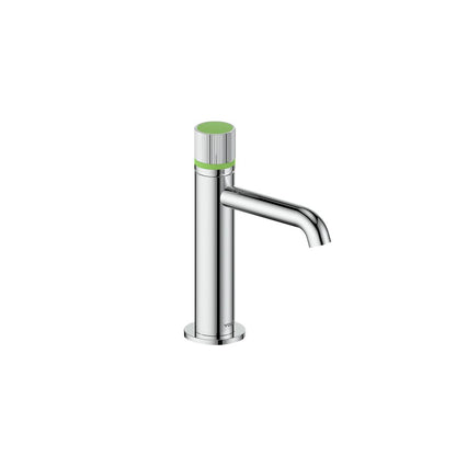 MOND SINGLE HOLE LAVATORY FAUCET WITH POP - UP DRAIN - BF.MD.1001.CC - Golzar Home