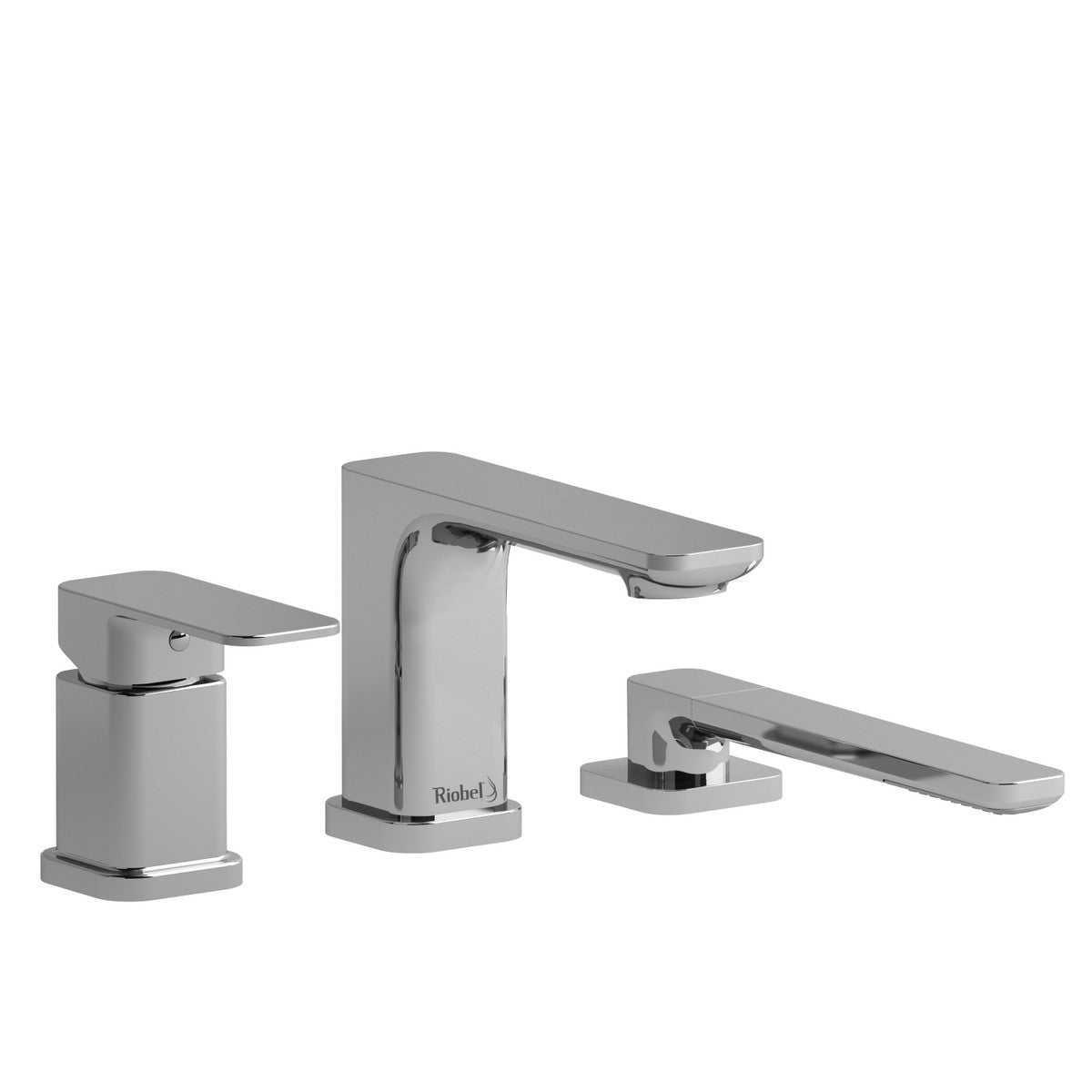 Riobel Equinox™ 3-Hole Pressure Balance Deck Mount Tub Filler Trim