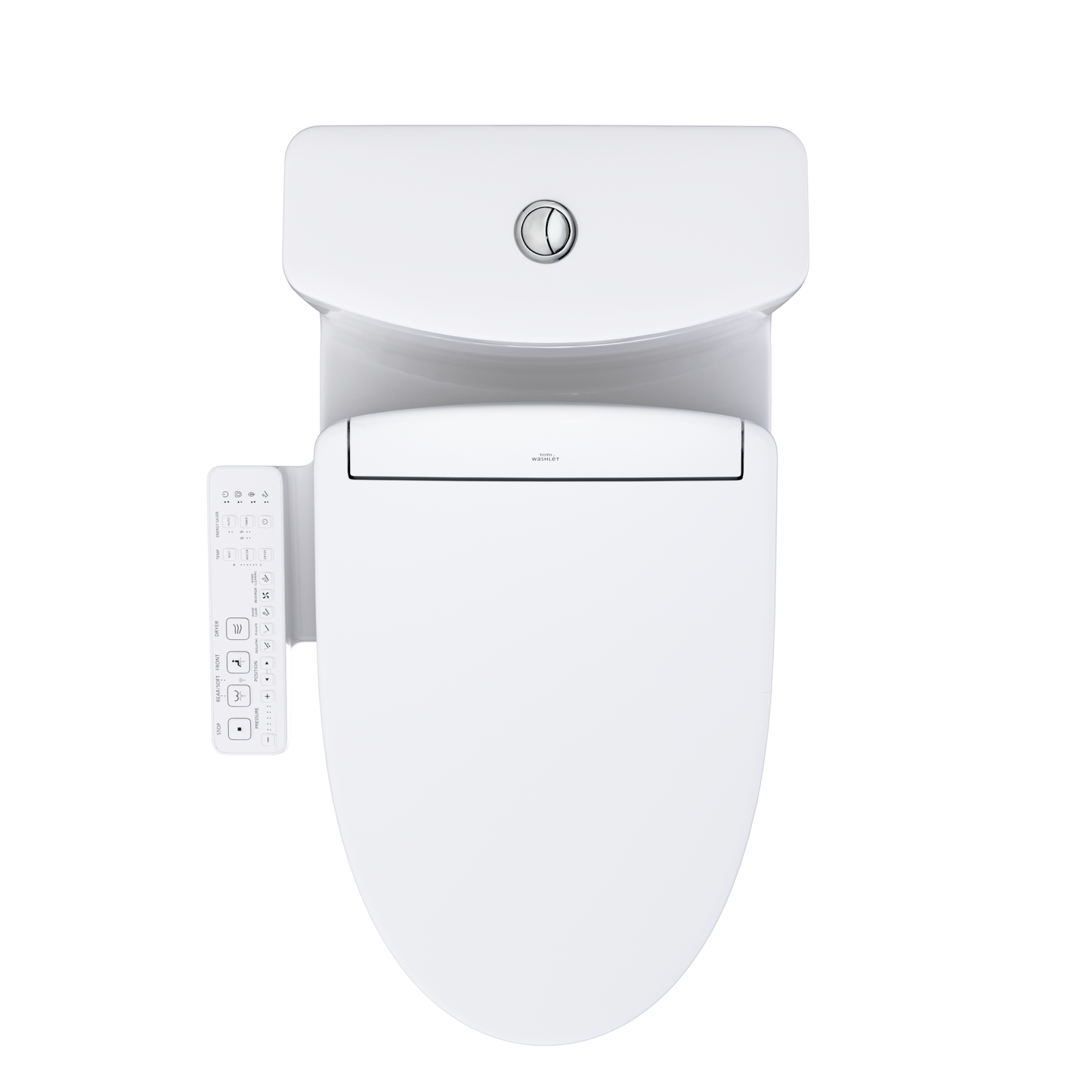 Toto Aquia® IV Washlet®+ S2 One-Piece Toilet - 1.28 Gpf/0.9 Gpf