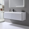 Neo 55" Wall-Mount Single Sink Bathroom Vanity - Golzar Home