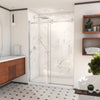 Neptune Viva Glue-up Wall Tiles 15 3/4 x 31 1/2 in. In Smooth Marble Glacier