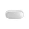 Neptune Alaro 5528 Acrylic Freestanding Center Drain Bathtub in White