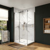 Neptune Axion 3 4 In 8 mm For Corner Installation With Clear Glass In 48 x 32 x 78 3/4-Inch Sliding Shower Door