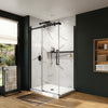 Neptune Axion 3 4 In 8 mm For Corner Installation With Clear Glass In 48 x 32 x 78 3/4-Inch Sliding Shower Door