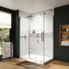 Neptune Axion 3 4 In 8 mm For Corner Installation With Clear Glass In 48 x 32 x 78 3/4-Inch Sliding Shower Door
