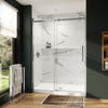 Neptune Axion 44 1/2-47 x 78 3/4 in. 8mm Sliding Shower Door for Alcove Installation with Clear glass in Chrome