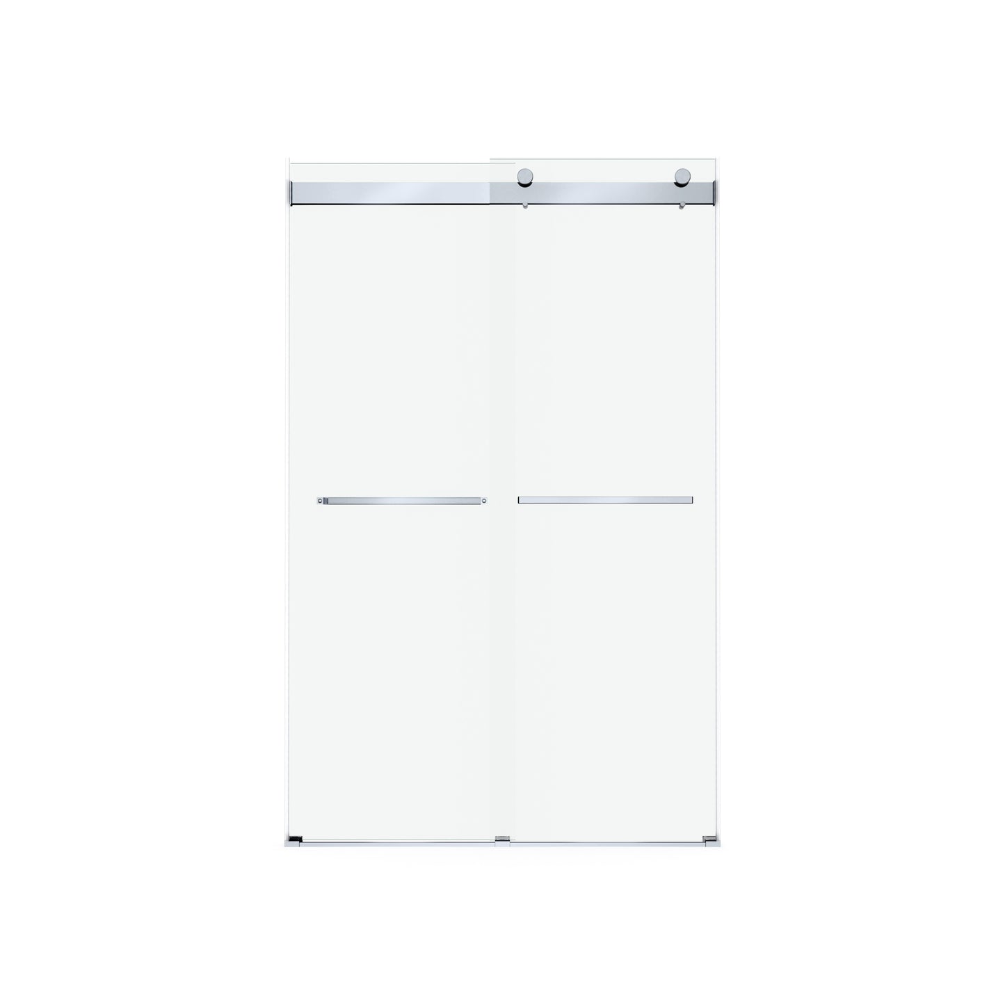 Neptune Barena 44-48 x 76 in. 8mm Bypass Shower Door for Alcove Installation with Clear Glass in Chrome