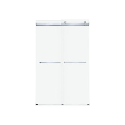 Neptune Barena 44-48 x 76 in. 8mm Bypass Shower Door for Alcove Installation with Clear Glass in Chrome