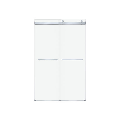 Neptune Barena 44-48 x 76 in. 8mm Bypass Shower Door for Alcove Installation with Clear Glass in Chrome