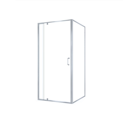 Neptune Belaya In 6 mm For Corner Installation With Clear Glass In 36 x 36 x 72-Inch Pivot Shower Door