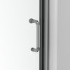 Neptune Belaya 32-36 x 72 in. 6mm Pivot Shower Door for Alcove Installation with Clear Glass in Chrome