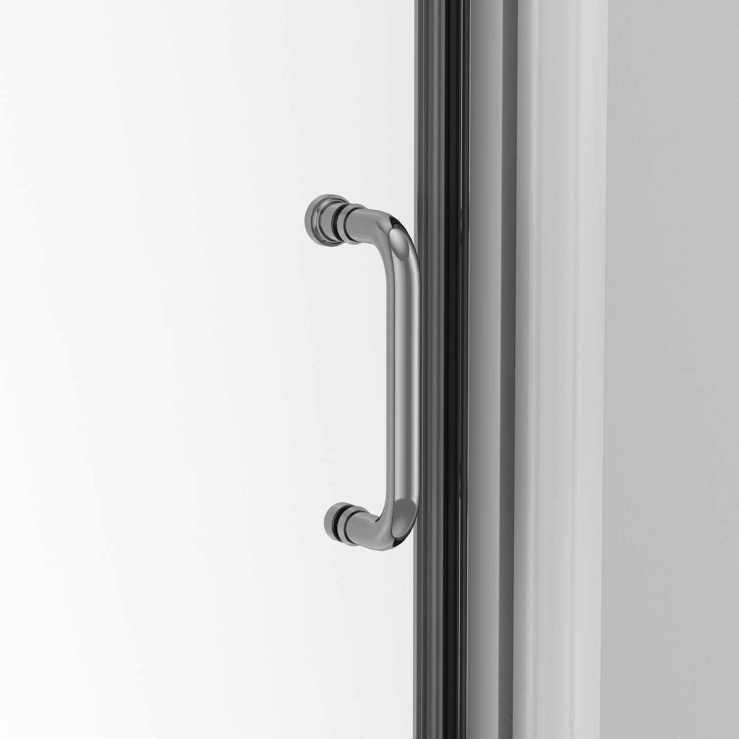 Neptune Belaya 32-36 x 72 in. 6mm Pivot Shower Door for Alcove Installation with Clear Glass in Chrome