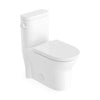 Neptune Florence 4.8L Side Flush One-Piece Toilet in White